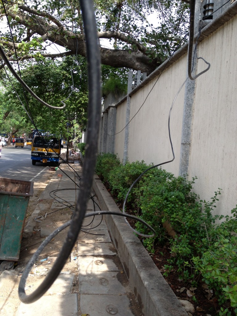 mysterious dangling wires